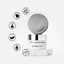 Afbeelding in Gallery-weergave laden, RevitalTrax Hydra Glow Sugar Body Scrub