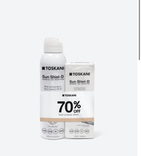 Afbeelding in Gallery-weergave laden, Toskani DUO-Pack Sun Shiel-D - Limited Edition Sun Shiel-D Body & Fluid cream