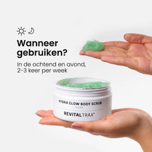 Afbeelding in Gallery-weergave laden, RevitalTrax Hydra Glow Sugar Body Scrub
