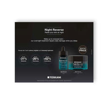 Afbeelding in Gallery-weergave laden, Toskani Night Reverse Set (balans, herstel en hydratatie) - Kerst 2025 giftset

