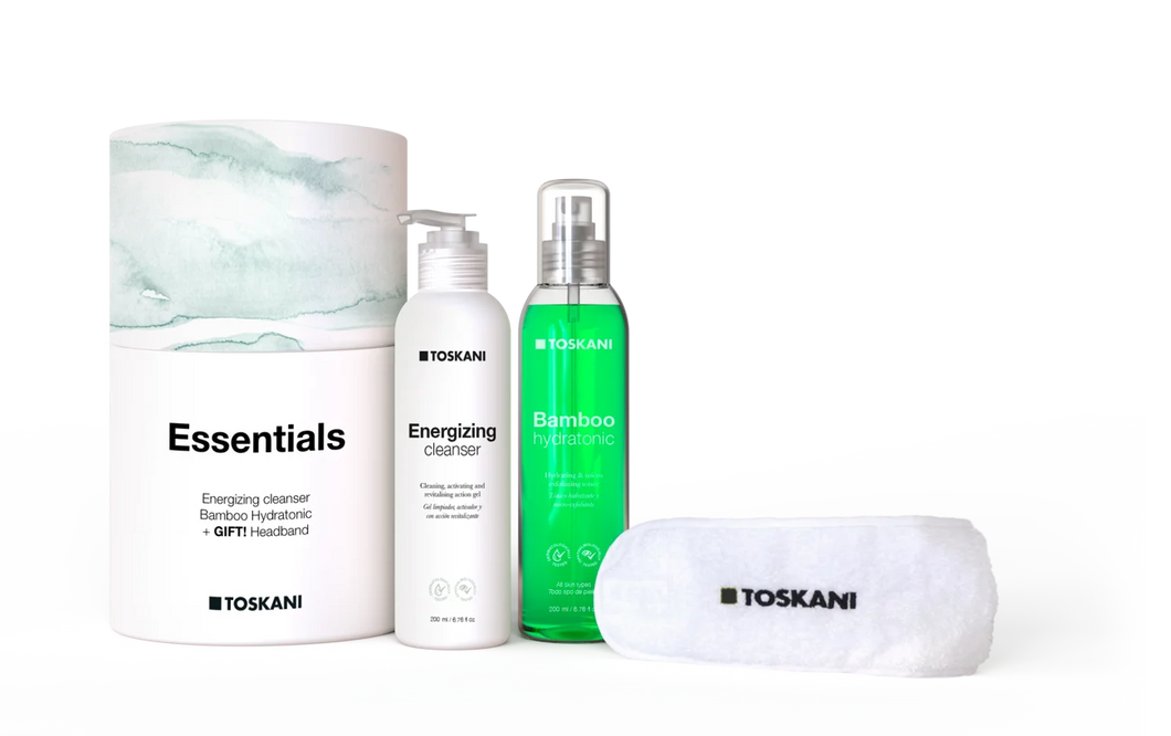 Toskani Kit Essential Energizing | Energizing Cleanser + Bamboo Hydratonic